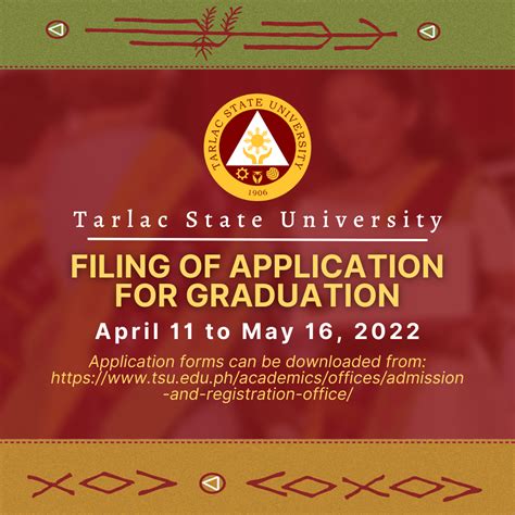 tsu application form|Tarlac State University .